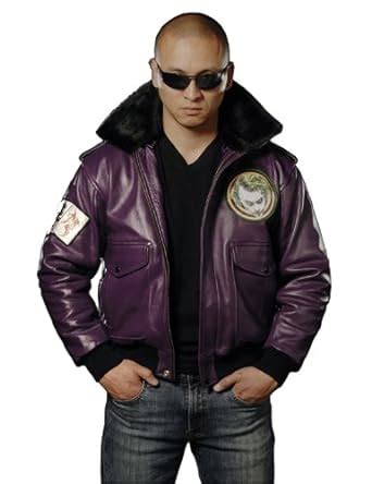 ud replicas joker jacket|UD Replicas Joker Goon Themed Leather Bomber Jacket, XX.